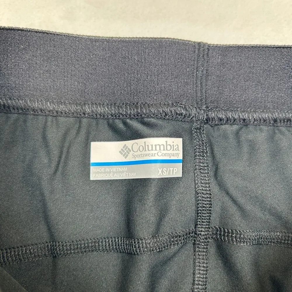 Columbia Hike Bike Shorts Womens XS X-Small‎ Black Inseam 6